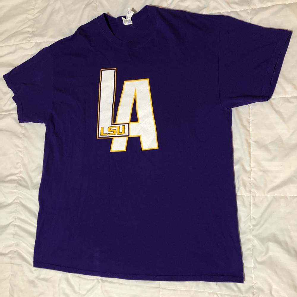 LSU Basketball shirt with 1972 vintage logo